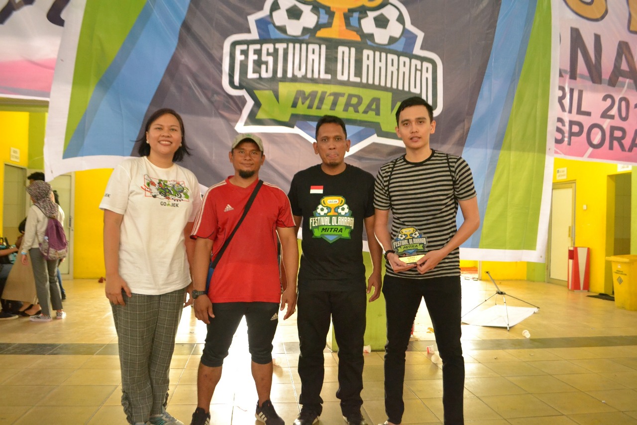 GOJEK Medan Ajak Mitra Driver dan Keluarga Bersatu dalam Sportivitas di FOM 2019